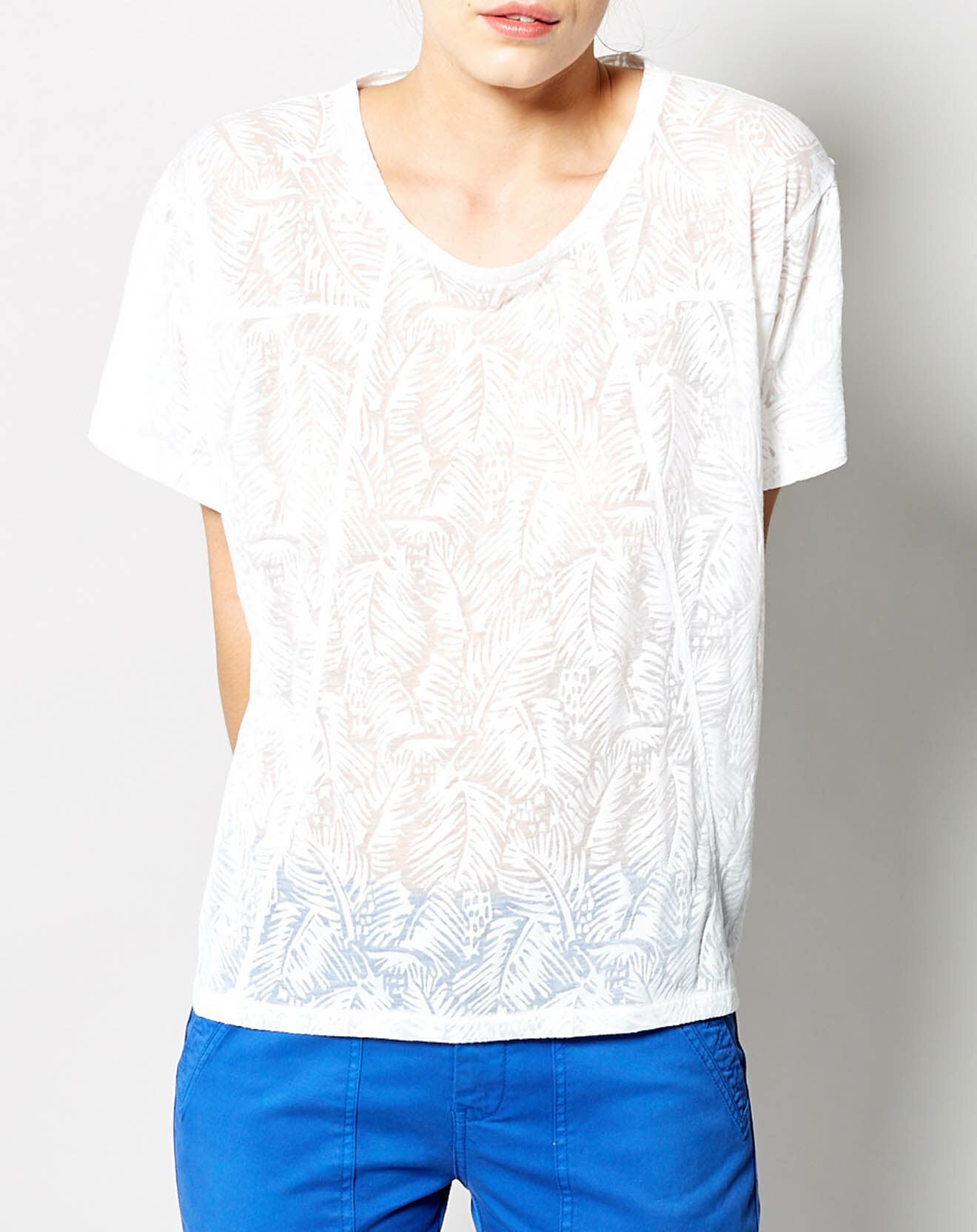 Karl Marc John Top Ange blanc