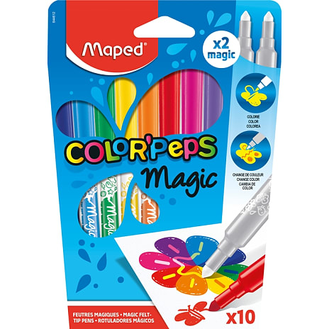 Maped Color'Peps trylletusser - 10 stk.