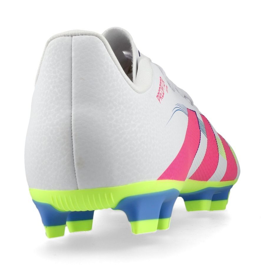 adidas Predator Club FxG Celestial Victory - Blanc/Lucid Pink/Lucid Lemon