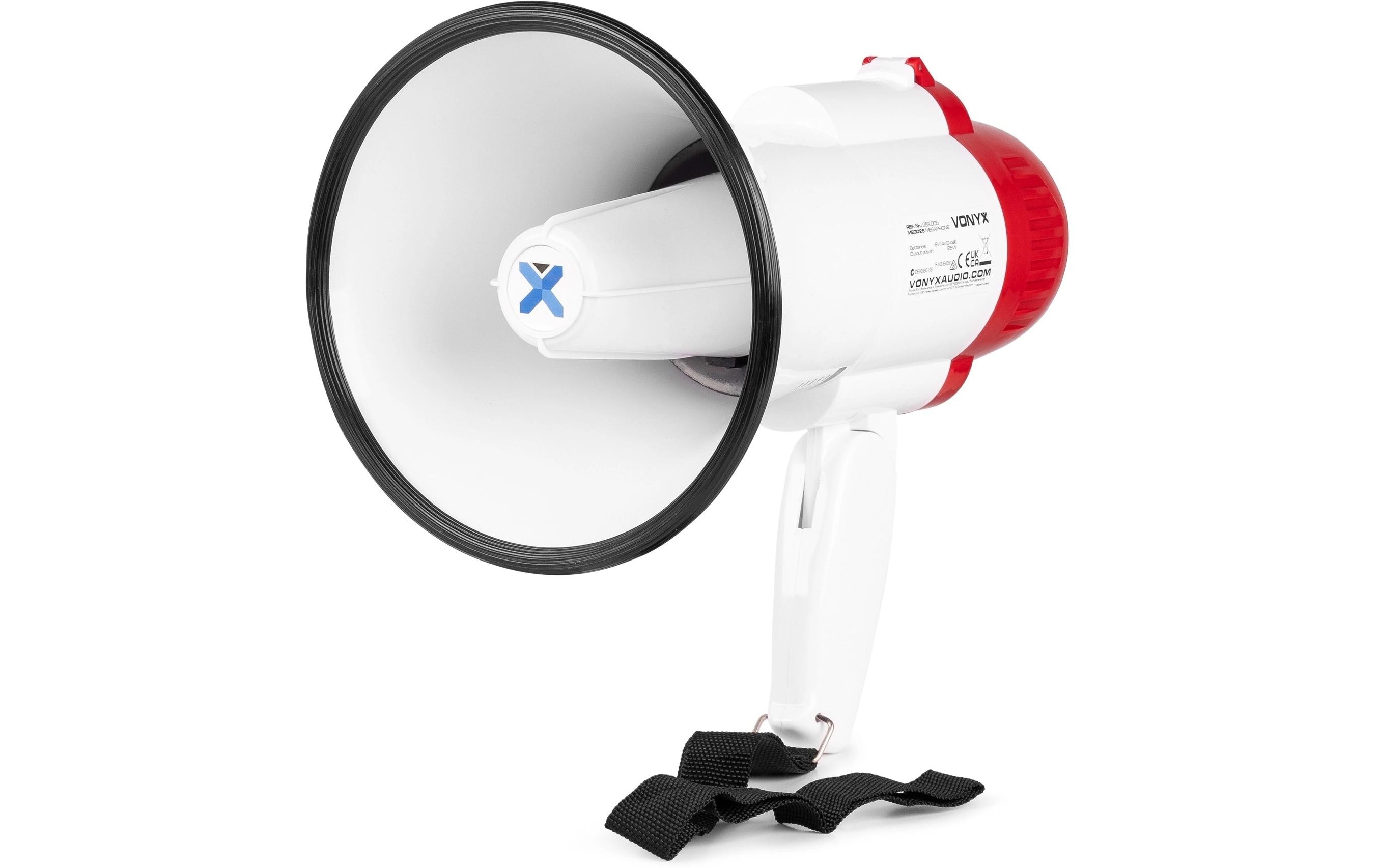 Megaphon MEG025Megaphon mit 25W Leistung und Akku