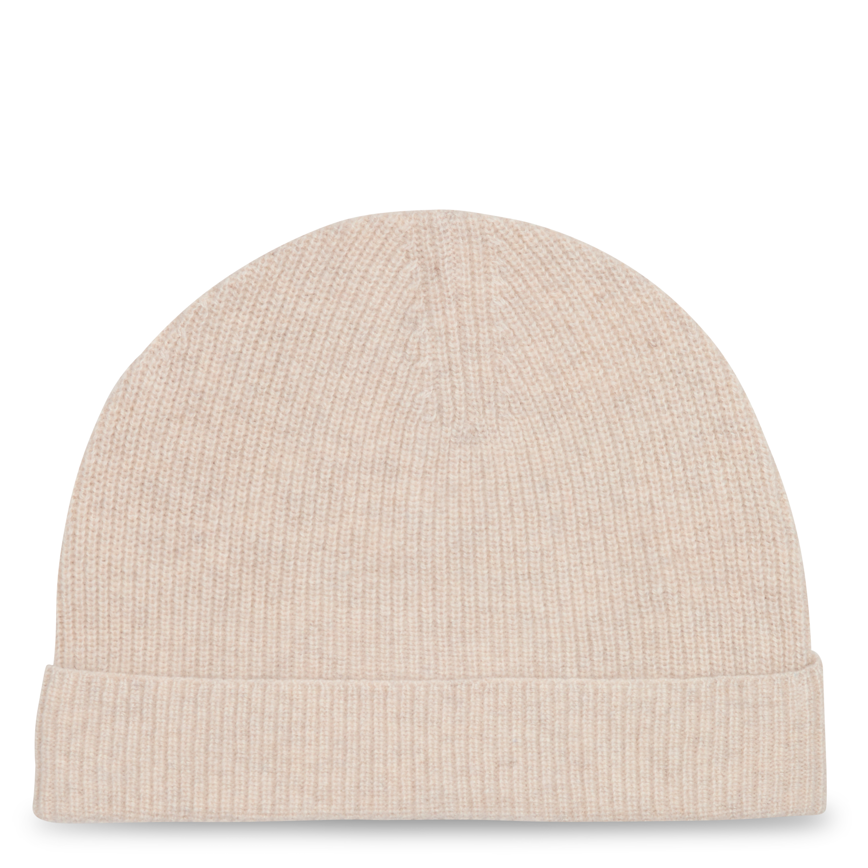 LAMPE - Bonnet côtelé en laine mélangée| Beige