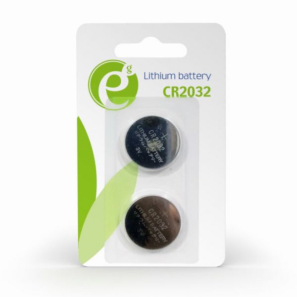 Gembird Pilha CR2032 Litio 3V 2 Unidades