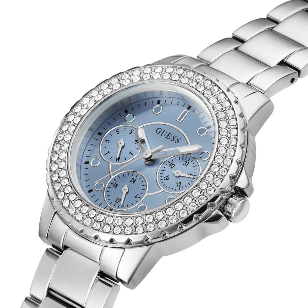 Montre Guess Crown Jewel Bleu