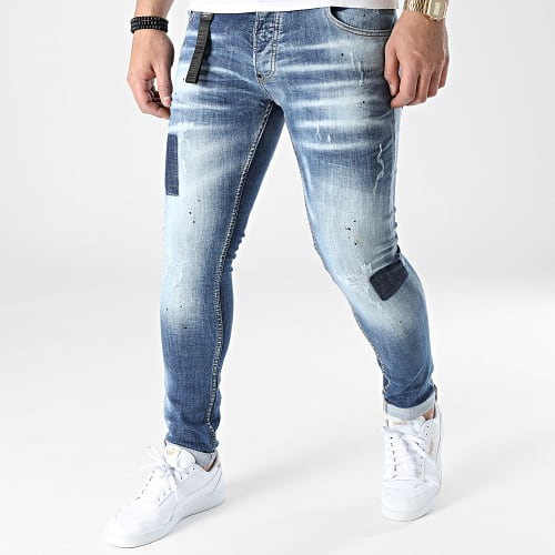 Jean Skinny 677 Bleu Denim