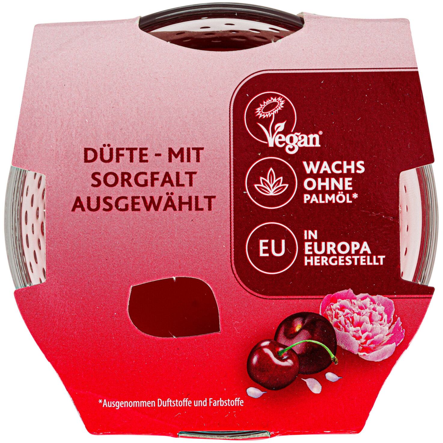 Glade Duftkerze Lucious Cherry & Peony