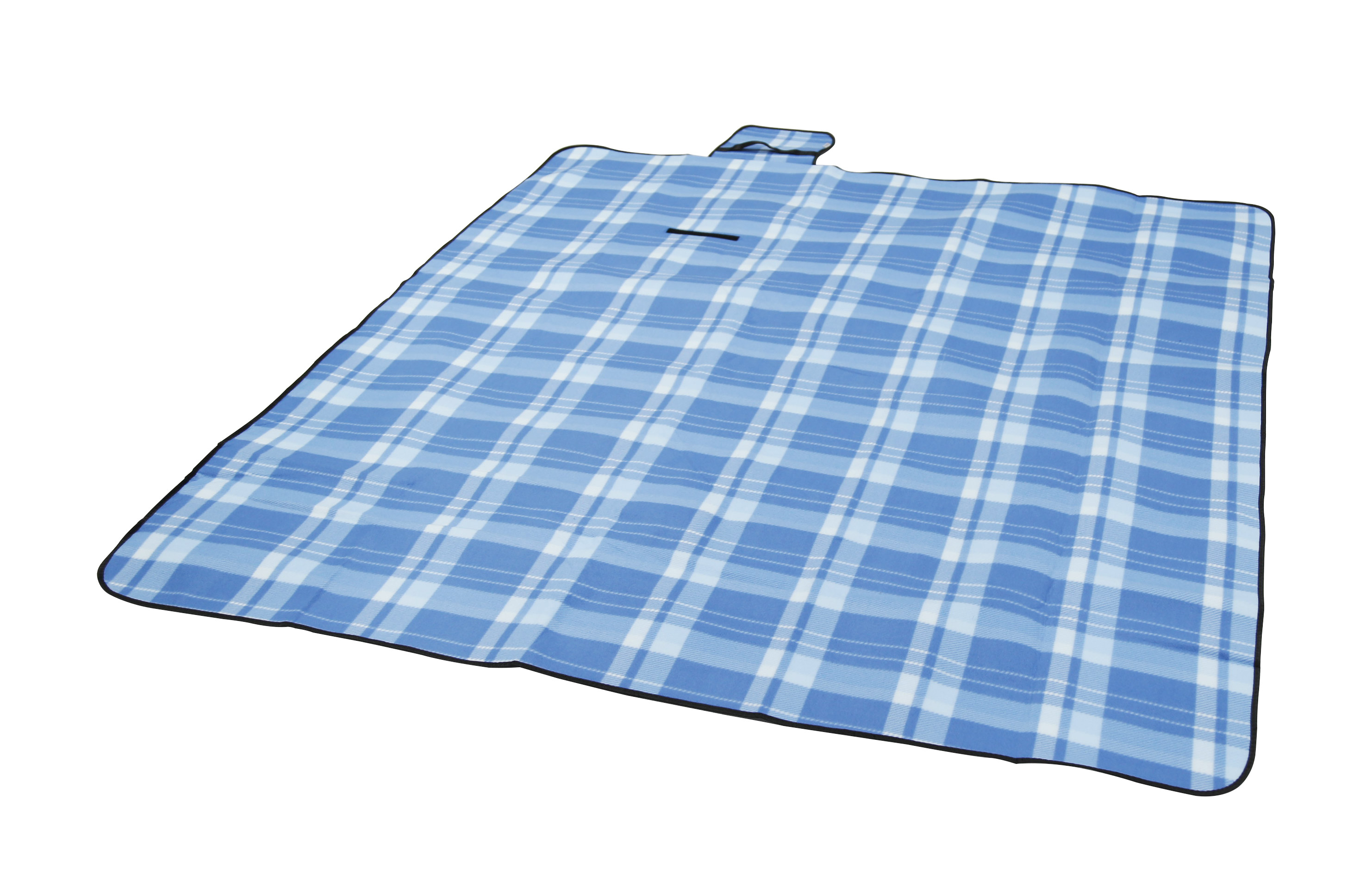 Picknickdecke 200 x 195 cm blau