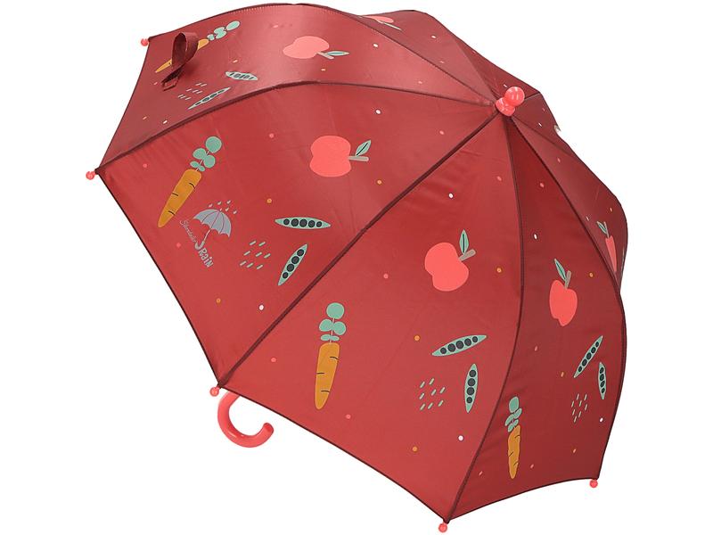 Sterntaler Regenschirm Emmily Lustiger Schirm mit all-over Muster für Ausflüge im Regen