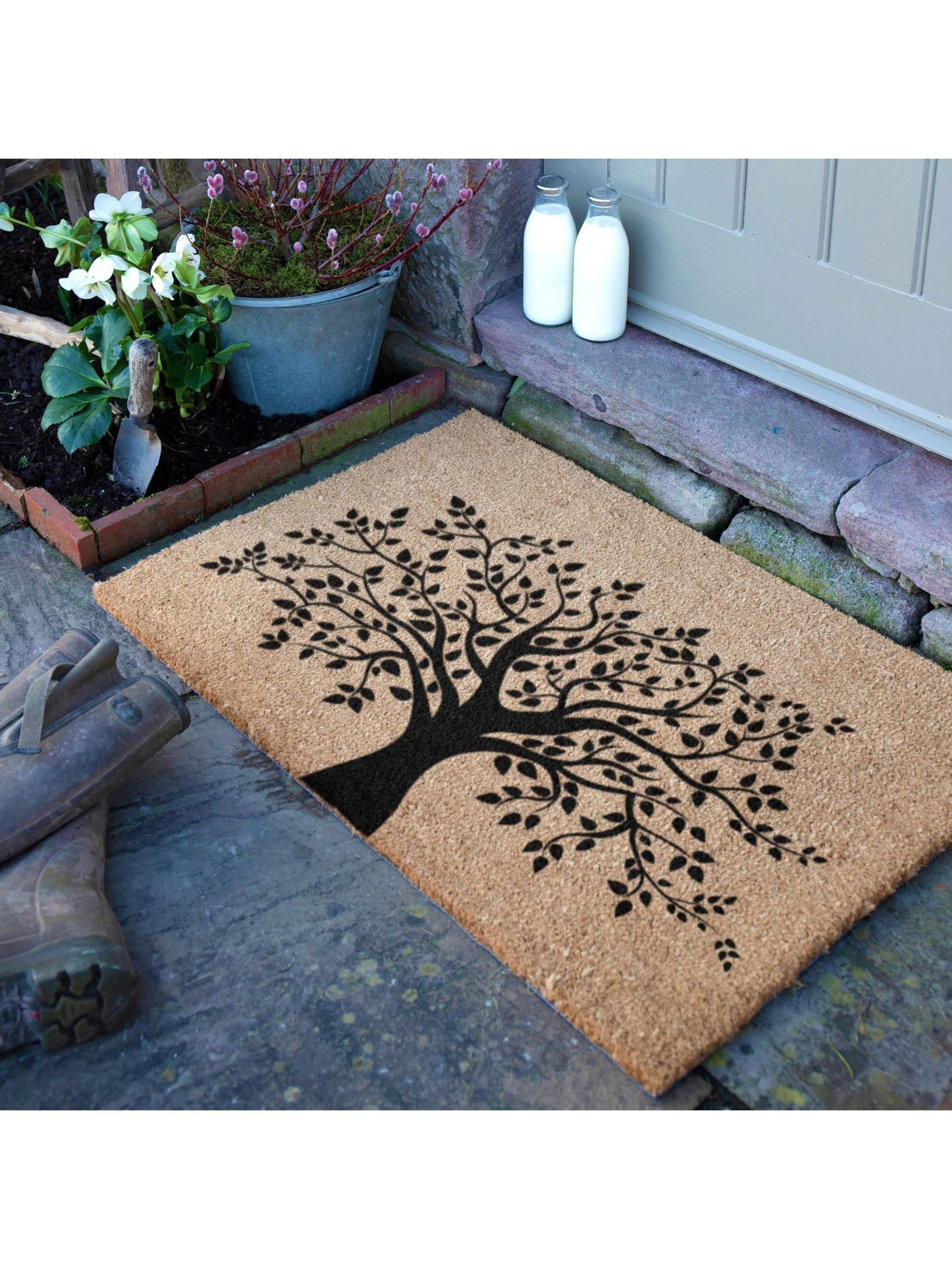 Artsy Mats Country Wonen Tree of Life extra grote deurmat