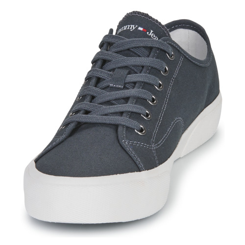 Tommy Jeans - TOMMY JEANS LACE UP CANVAS COLOR - Marine