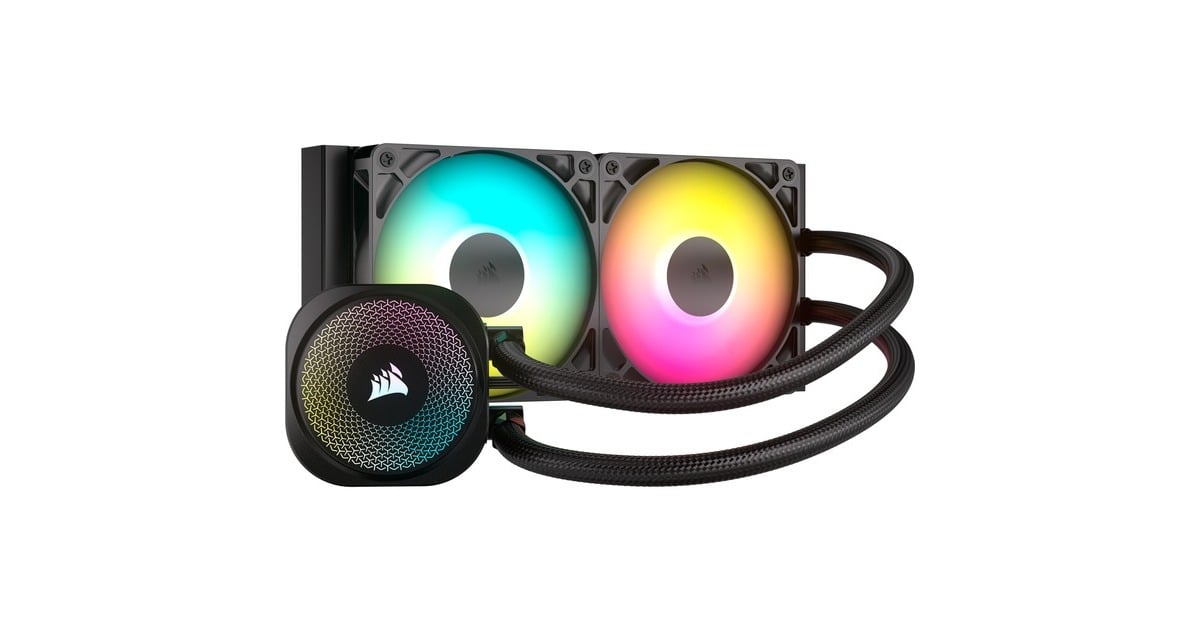 CorsairNAUTILUS 240 RS ARGB waterkoeling  (Zwart, 4-pins PWM fan-connector)