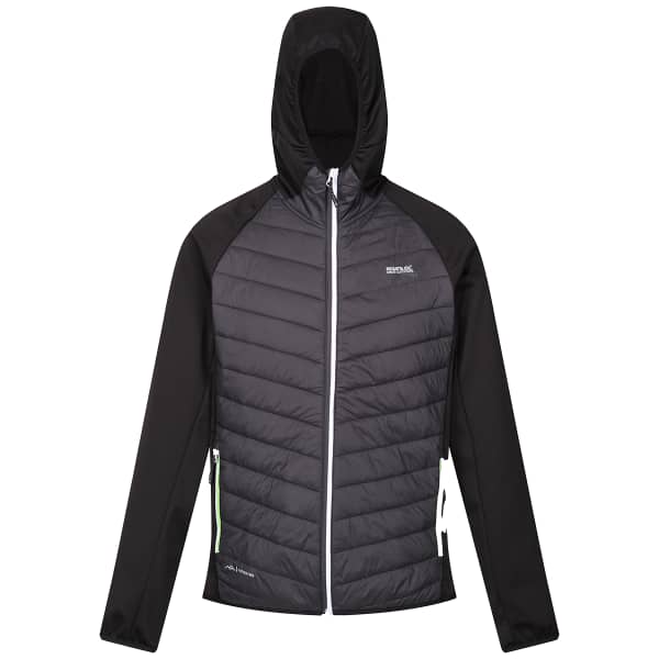 Doudoune randonnée REGATTA ANDRESON VIII HYBRD ASH/BLACK