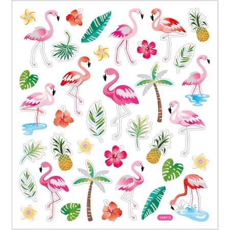 Creative Company Sticker mit Flamingos