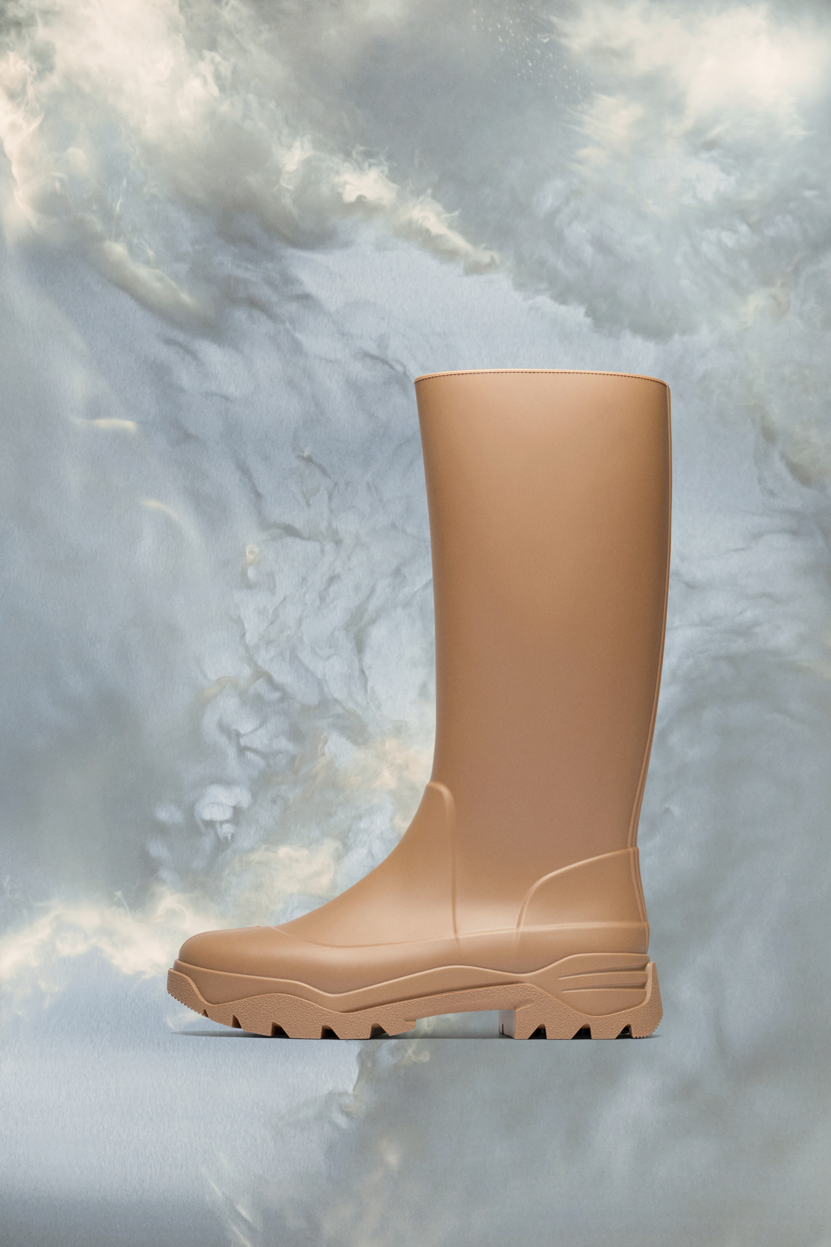 Bottes en rubber Tabi pour homme Marron
