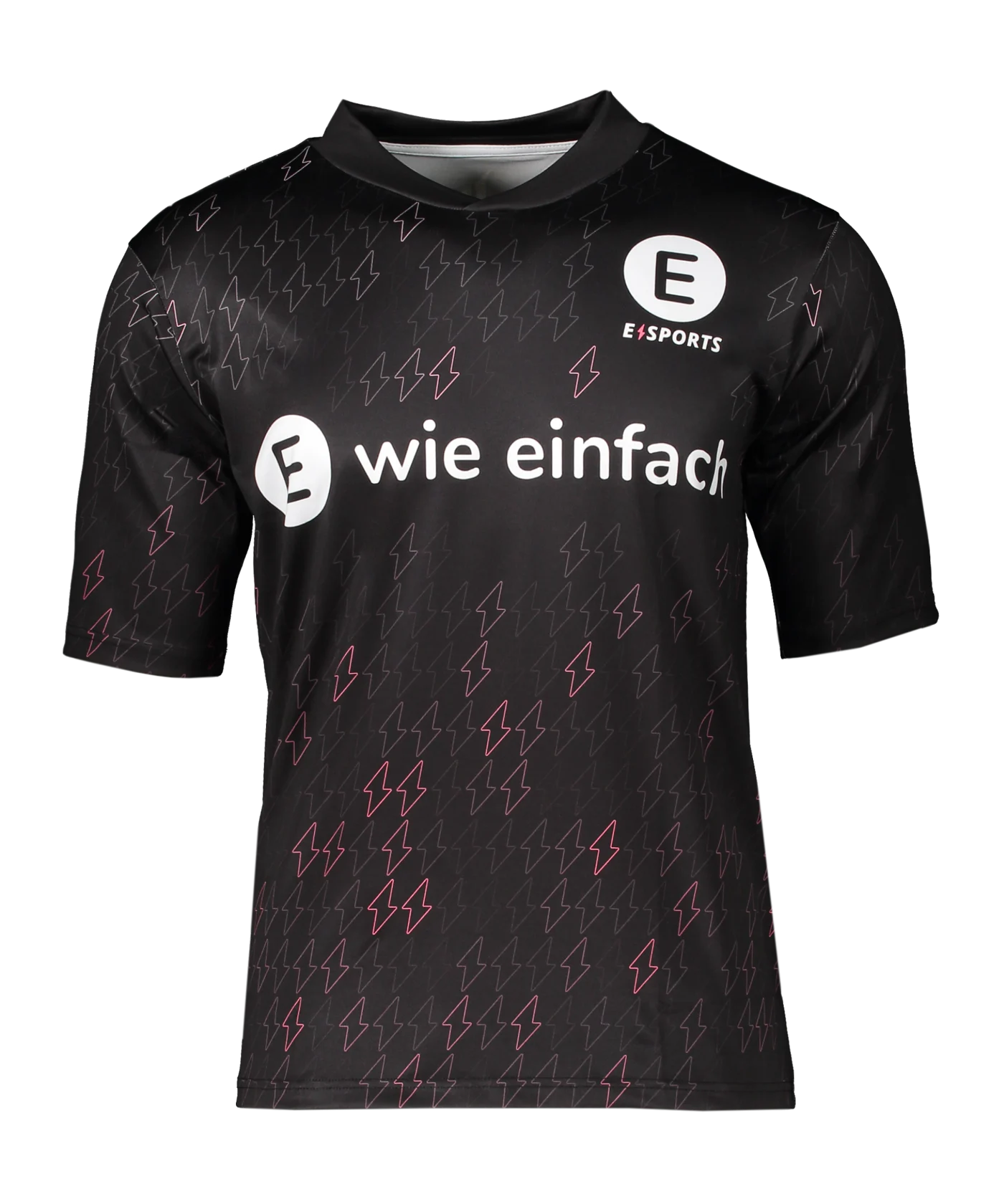 E wie einfach Trikot Schwarz