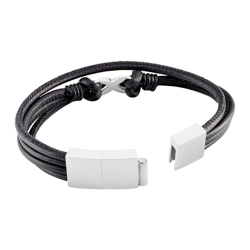 Bracelet Acier Blanc Stephanos