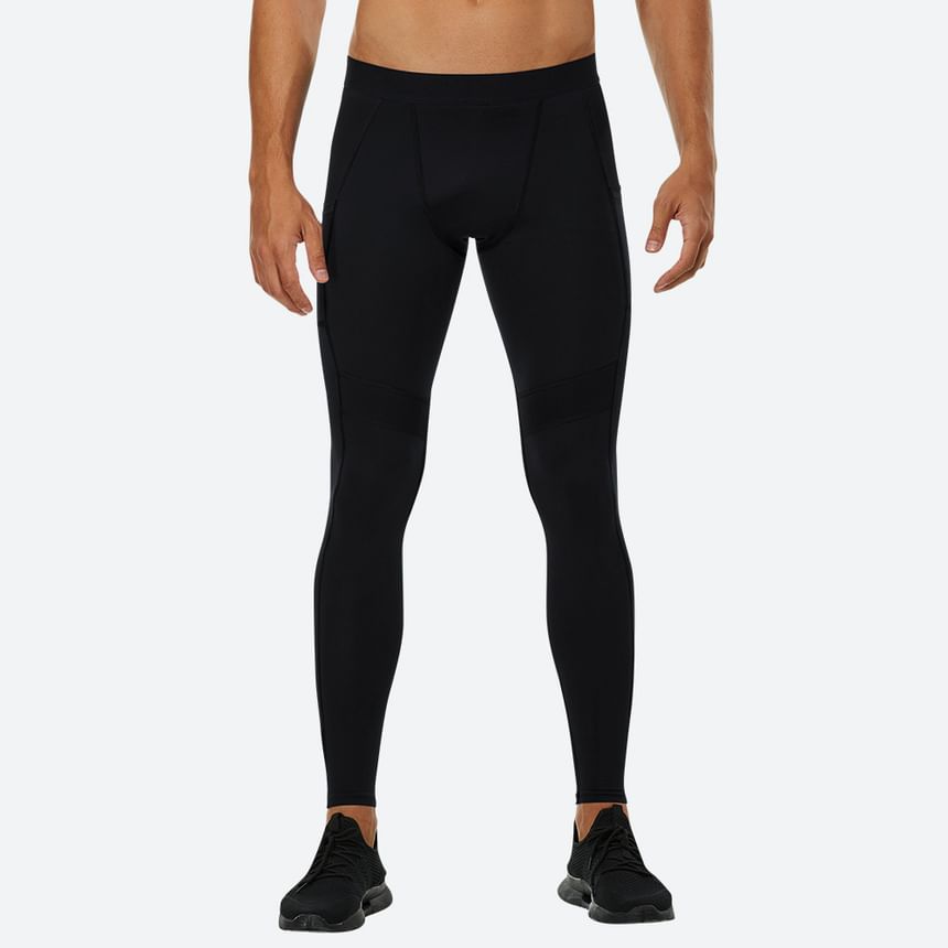 FoxFlair - Sportlegging met kleurblokken en zakken