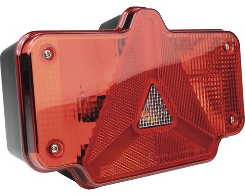 Humbaur rechthoekig achterlicht, links (compleet) 242 mm x 147 mm x 60 mm