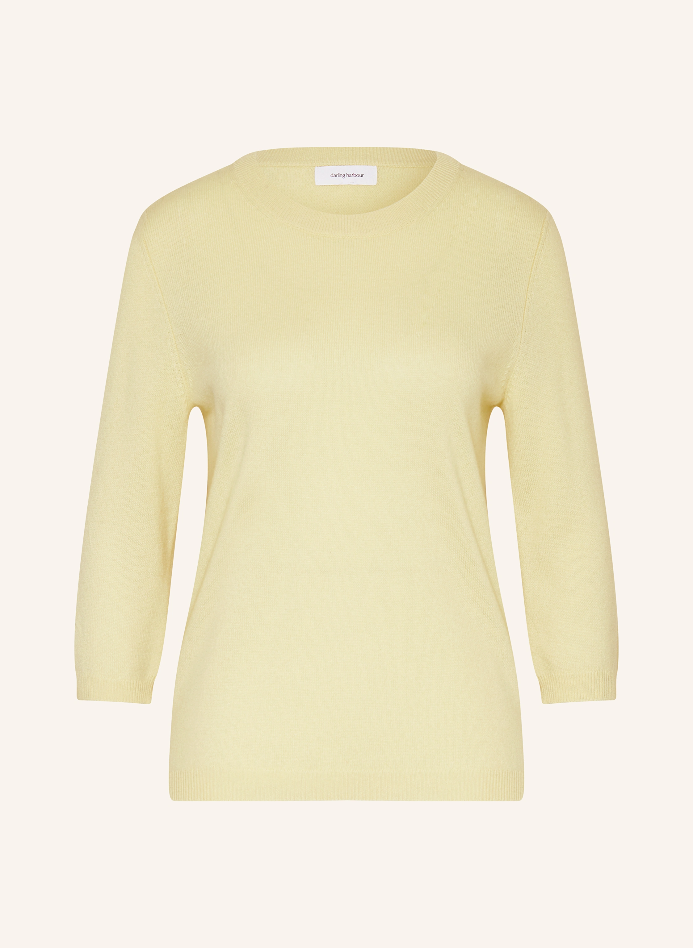 darling harbour Cashmere-Pullover mit 3/4-Arm
