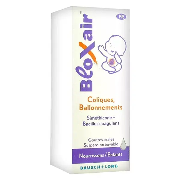 Bausch & Lomb Junior Bloxair Gotas Orais para Cólicas e Inchaço 20ml