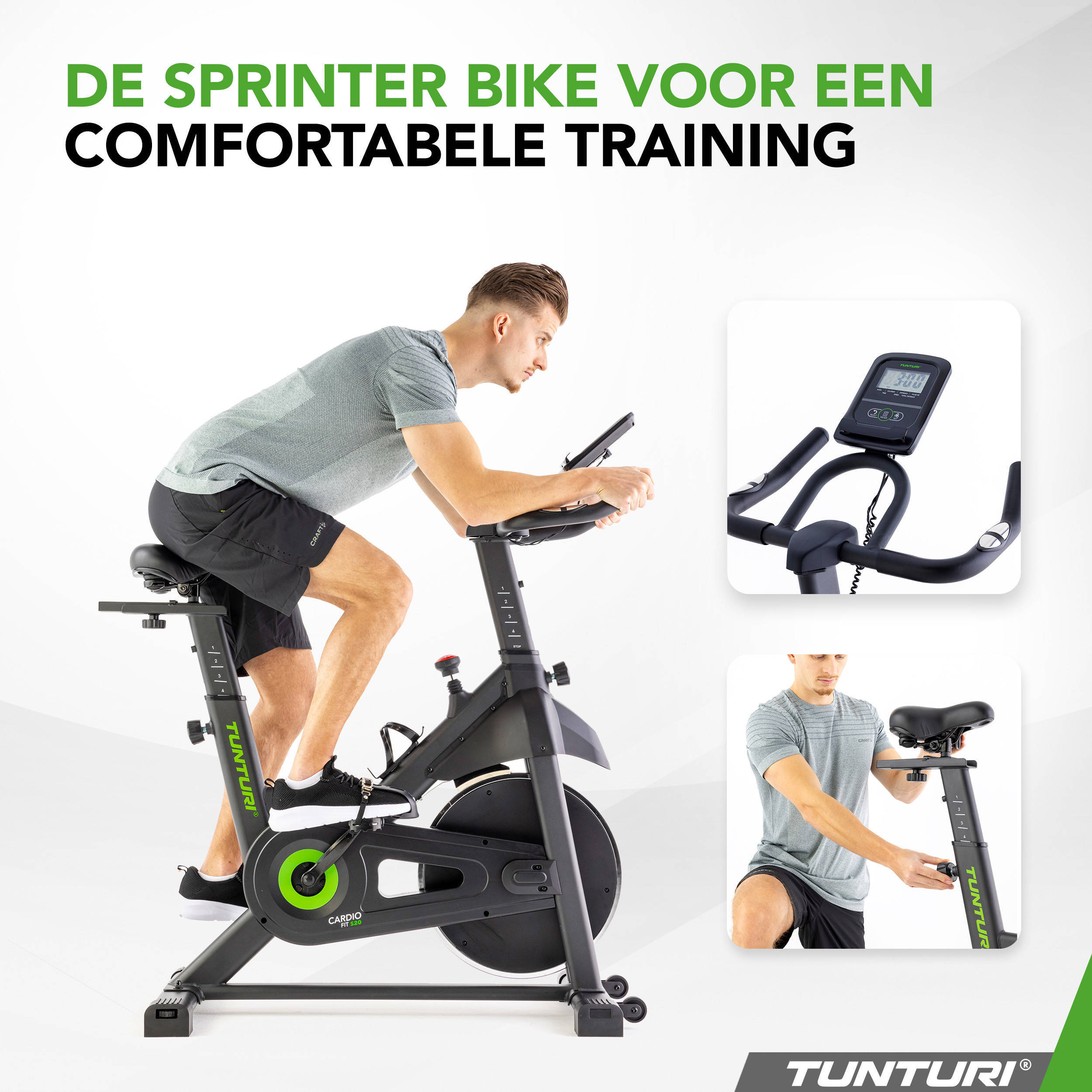 Tunturi hometrainer Cardio Fit S20 Sprinter Bike