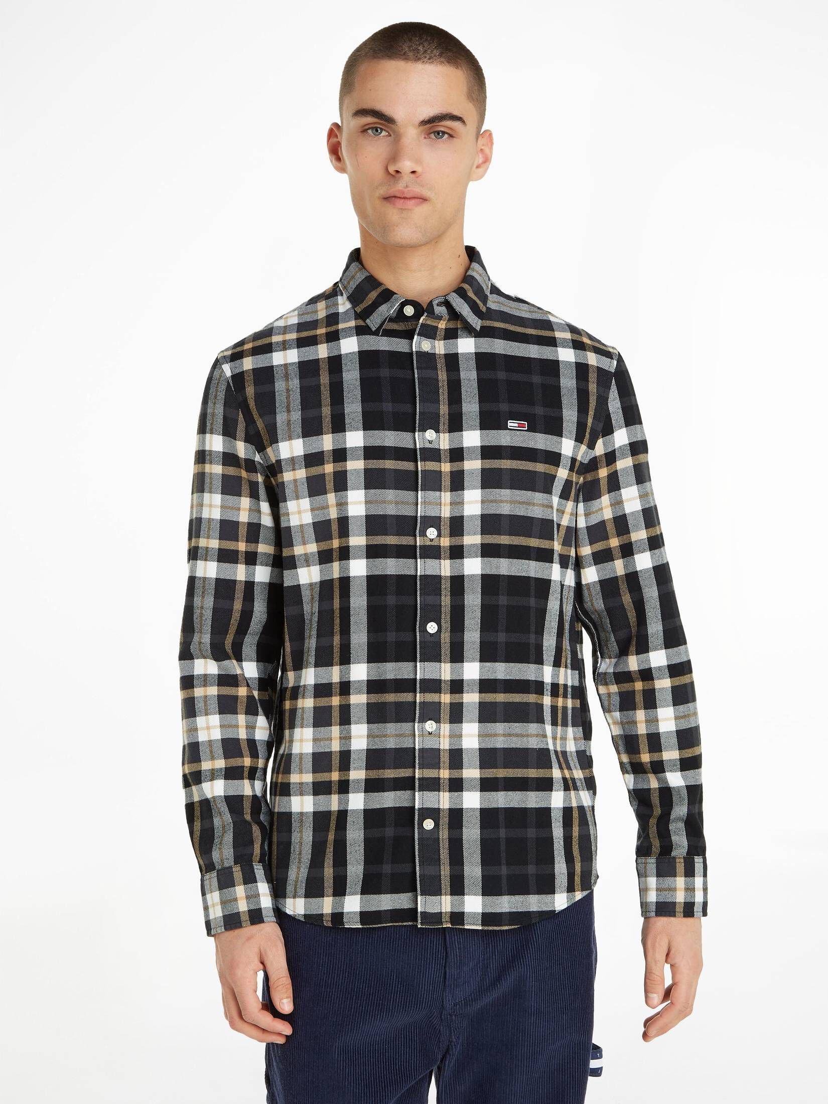 Tommy Jeans| Herren Hemd Langarm