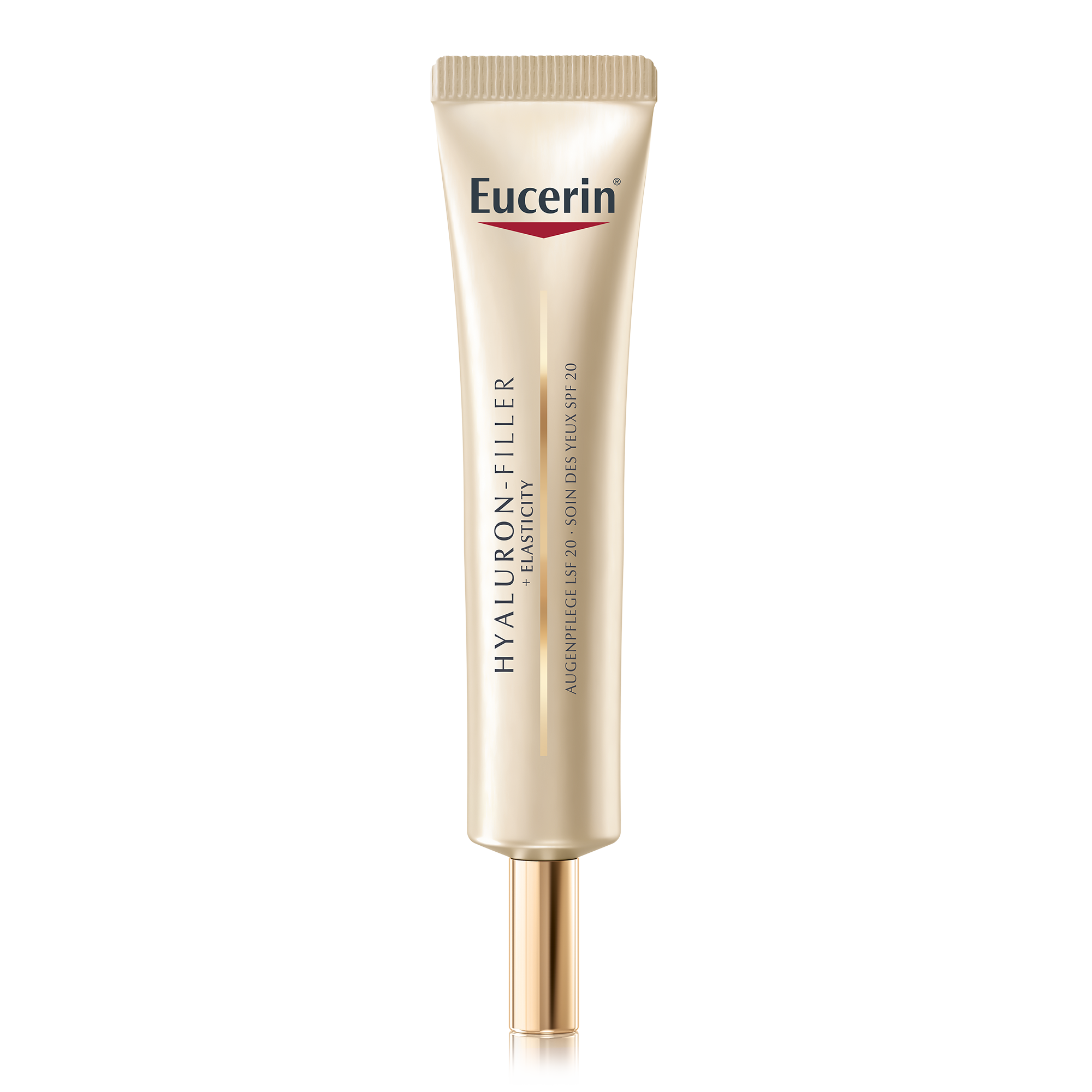 EUCERIN HYALURON-FILLER + ELASTICITY Augenpflege<br>15 ml, Tube, LSF20
