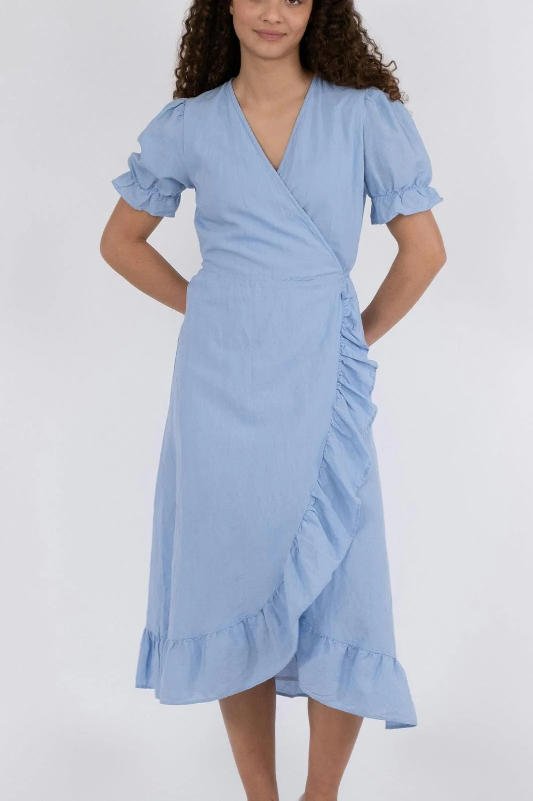 Neo Noir Marietta Linen Dress