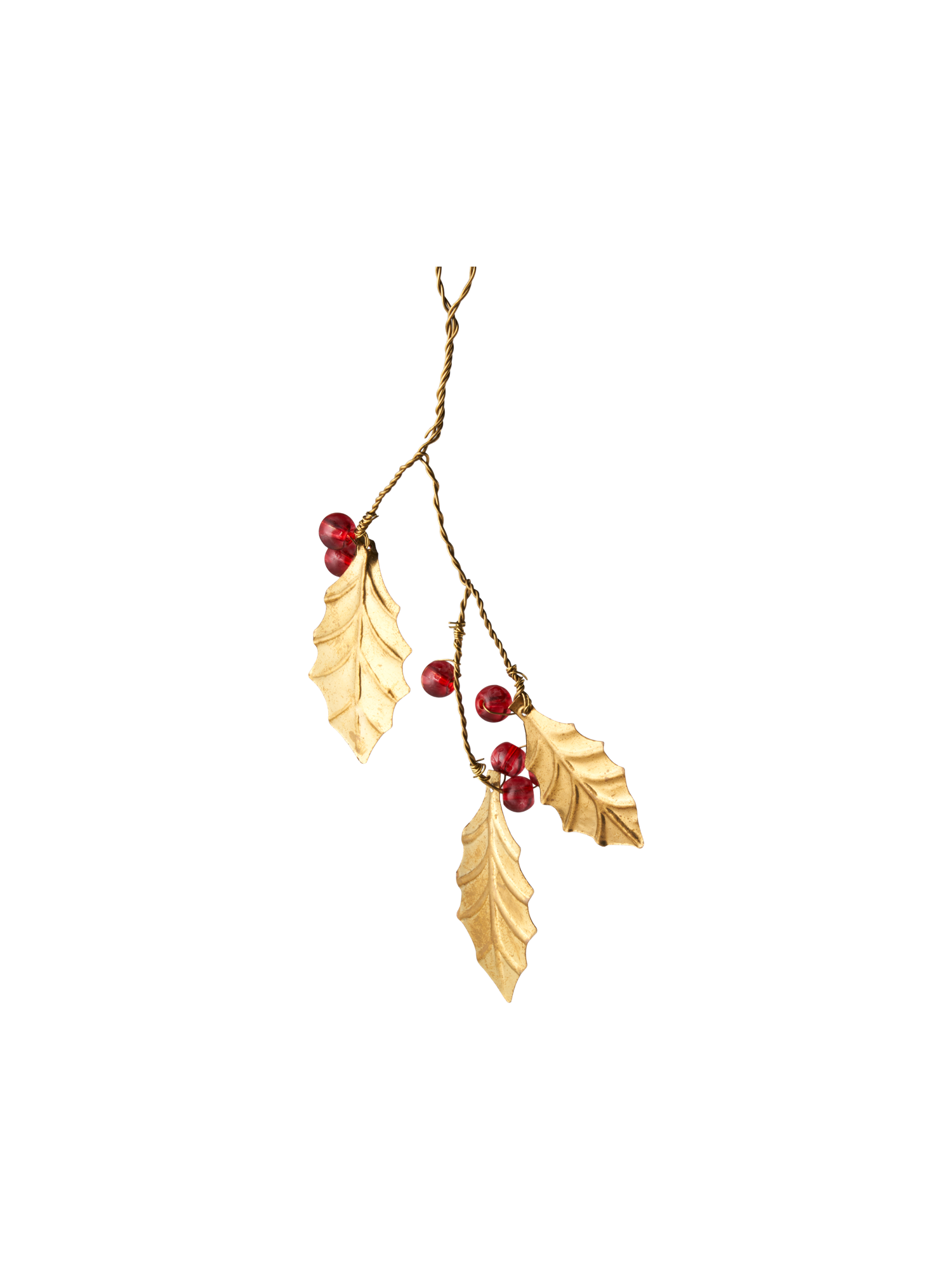 Kristtorn til ophæng | Jern. 21,2 cm. | Brass