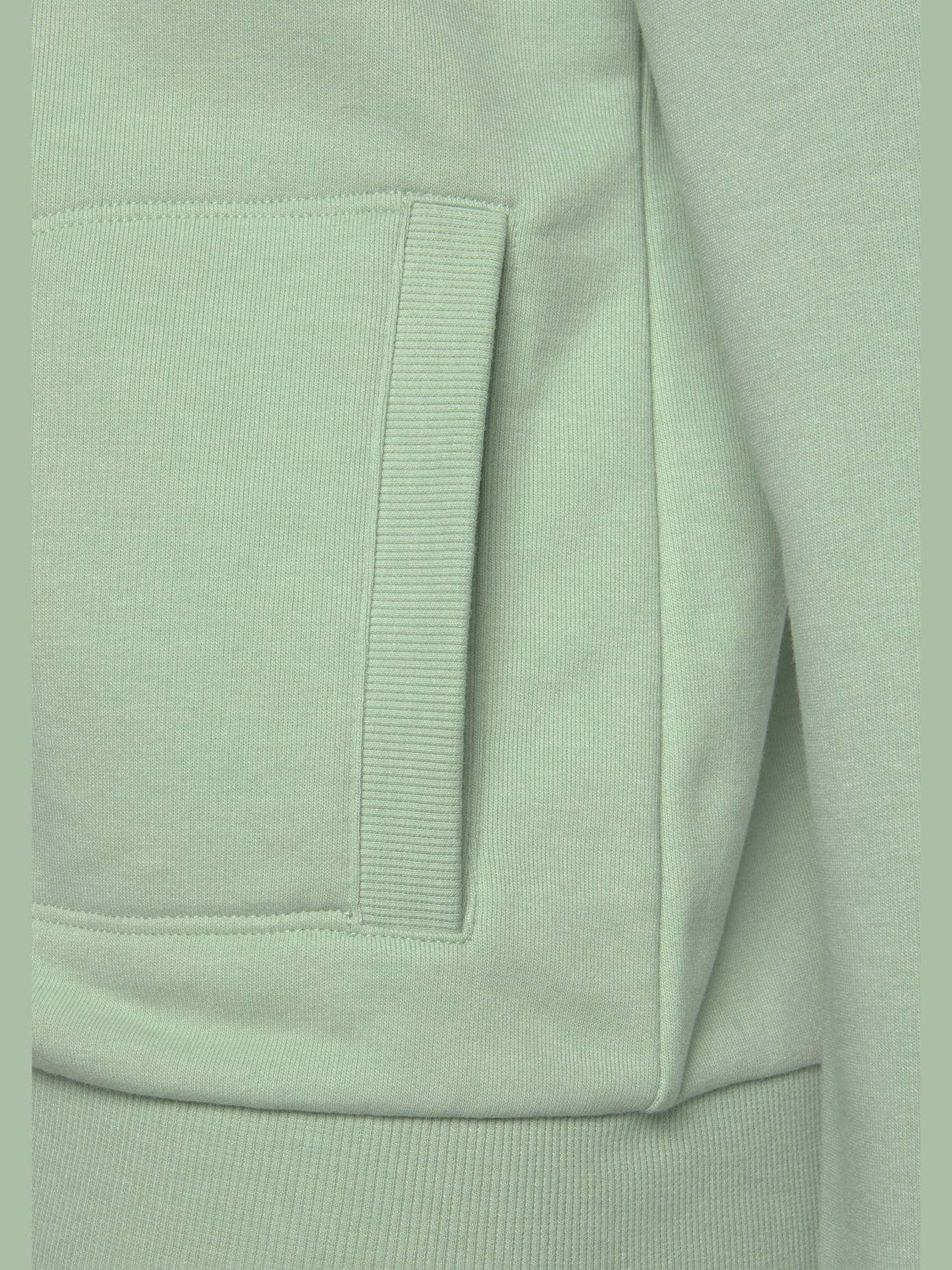 Veste sweat à col montant