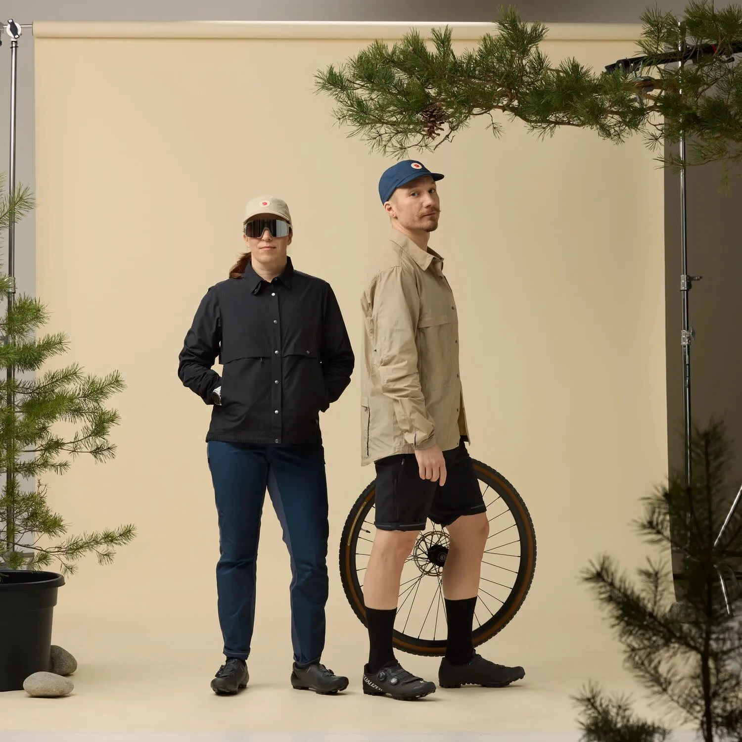 Fjällräven Hoja Rider'S Wind Jacket M Fossil