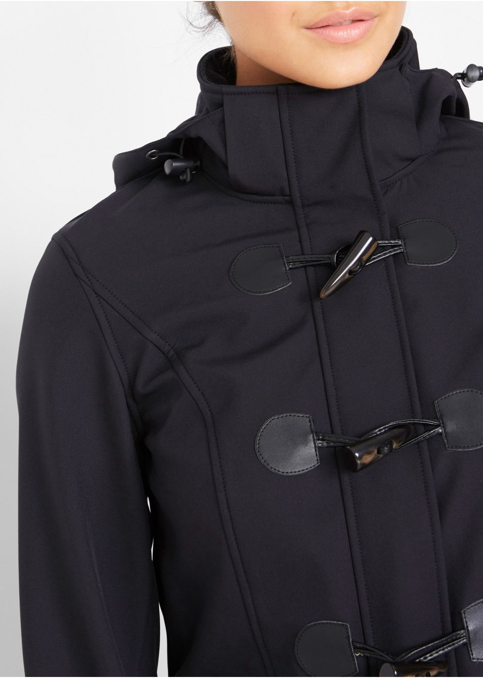 Veste duffel-coat softshell