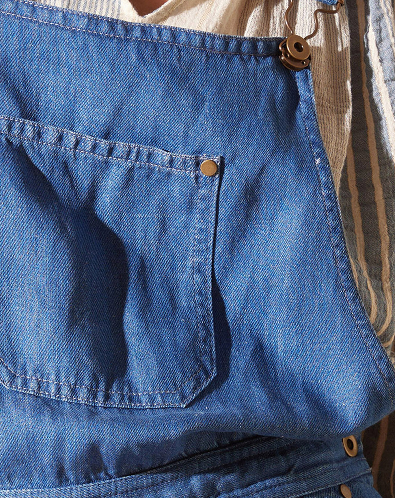 Louizon Salopette en Lin mélangé Nooks jeans