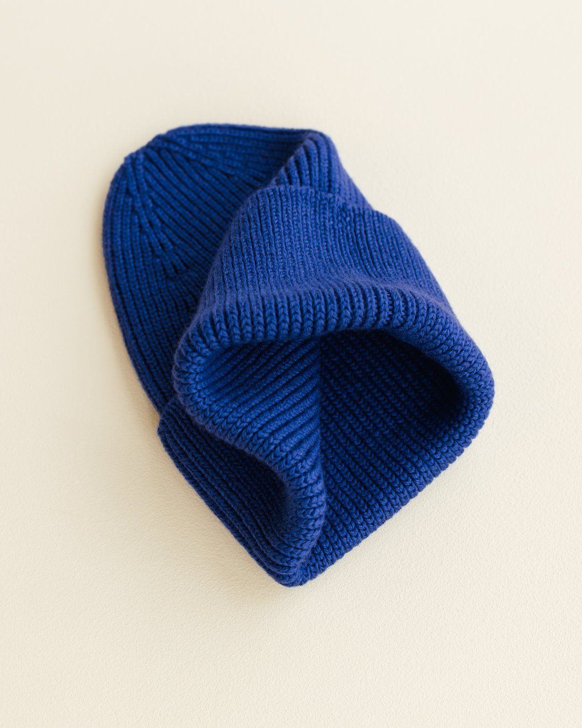 Ull Beanie barn – 100% Merino, Ubehandlet | Ribb lue Fonzie