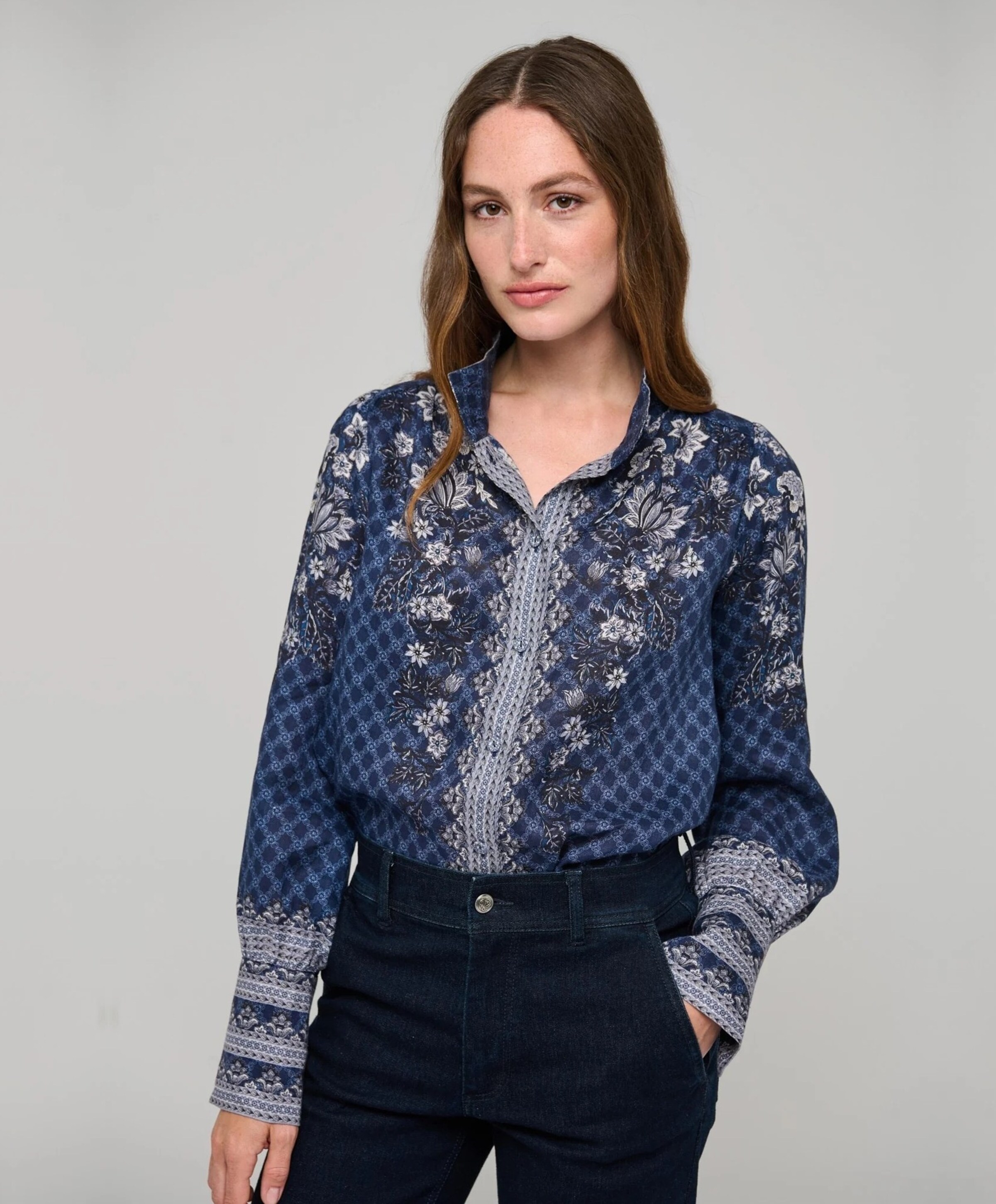Dea Kudibal Dames blouse blauw