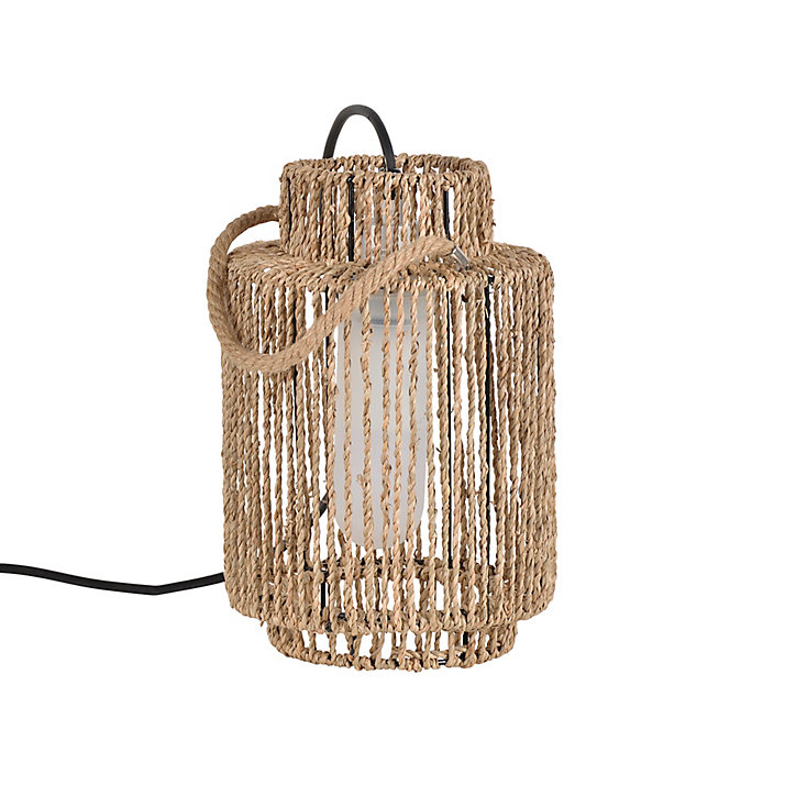Baladeuse extérieur naturel Little Garden Cancun E27 14W Ø20 x H.30 cm