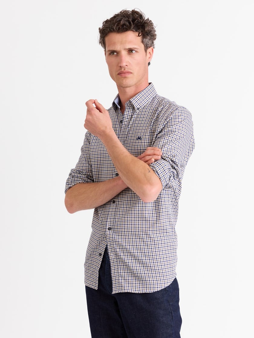 Maurice skjorte - Classic fit Dusty Olive
