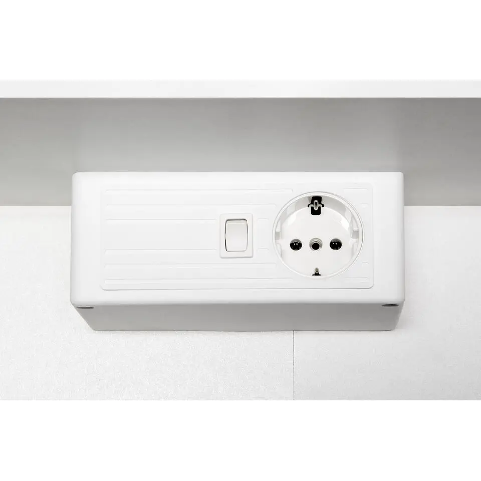 Spiegelkast Bobbi 60cm model 2 3 deuren & ledverlichting - wit