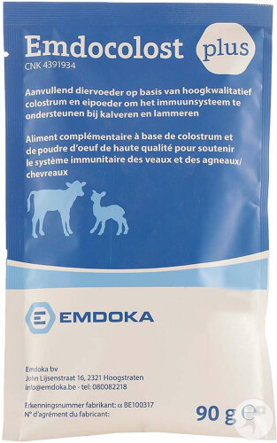 Emdocolost Plus Aliment Système Immunitaire Veaux Et Agneaux/Chevreaux Sachet 90g