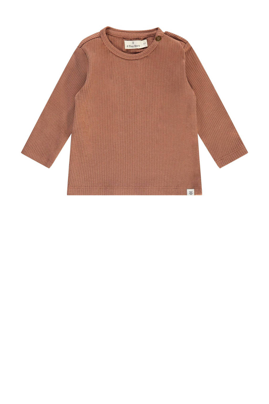 A Tiny Story baby longsleeve bruin