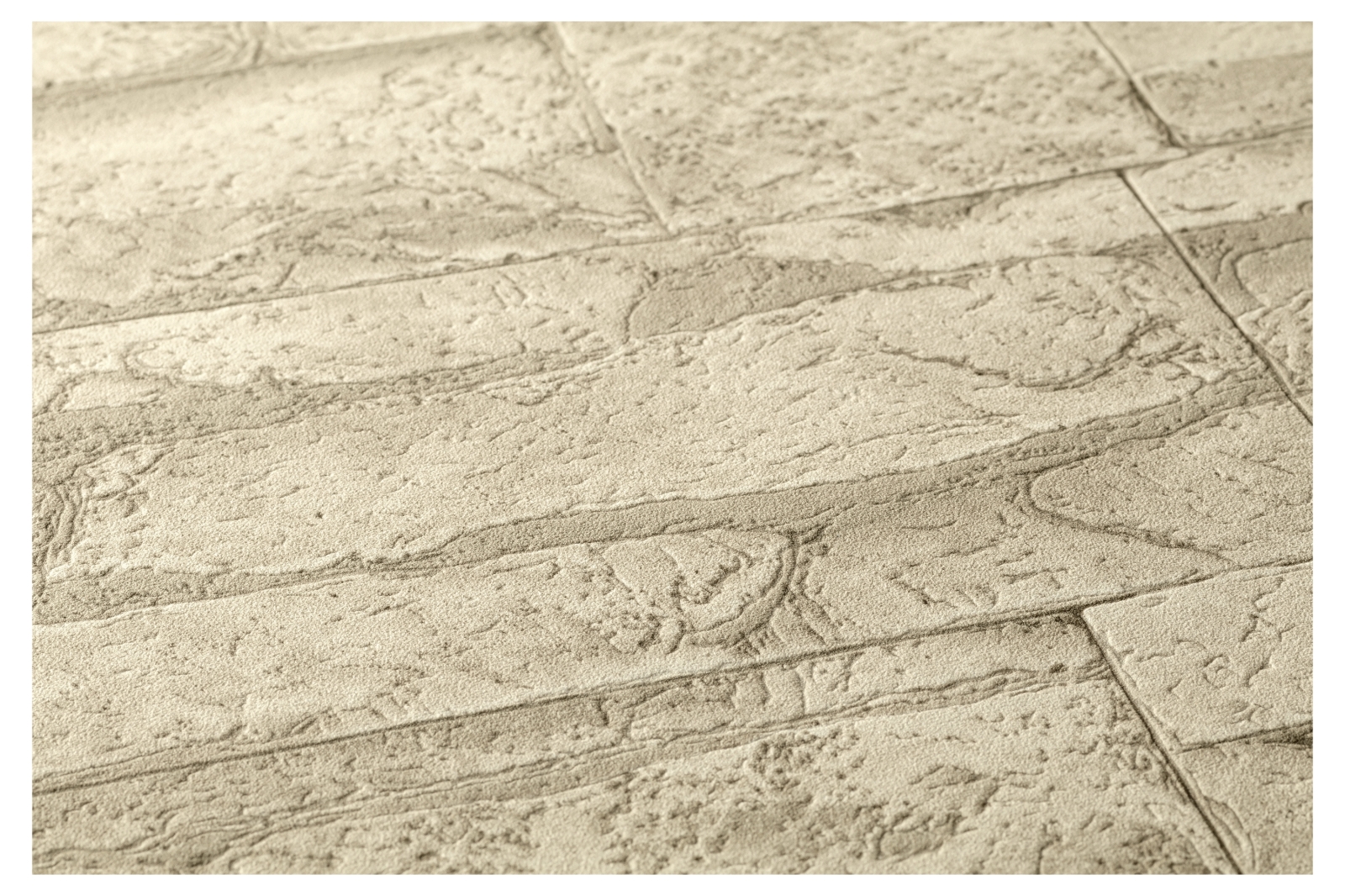 Vliestapete BEST OF WOOD`N STONE - Stein - sand-beige - 10 Meter