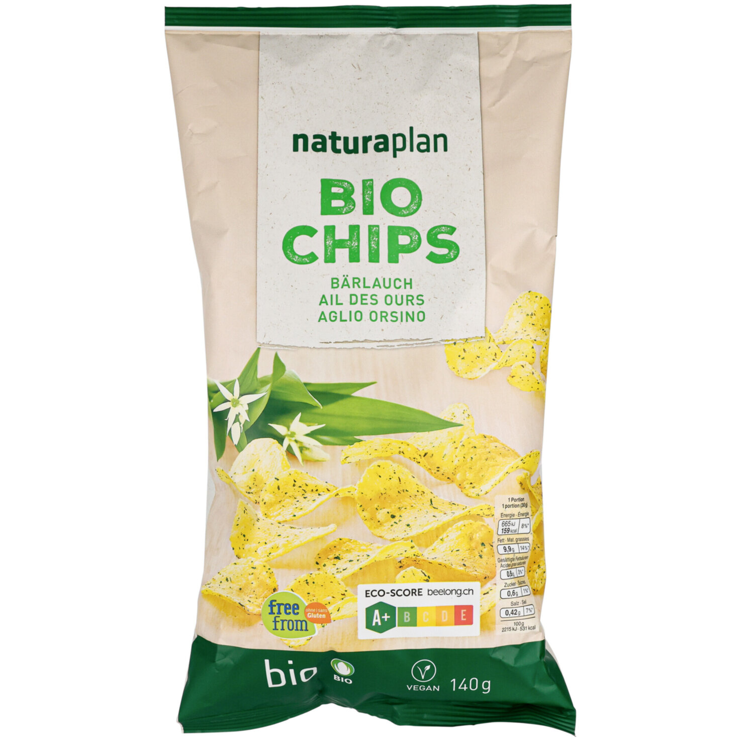 Naturaplan Bio Chips Bärlauch