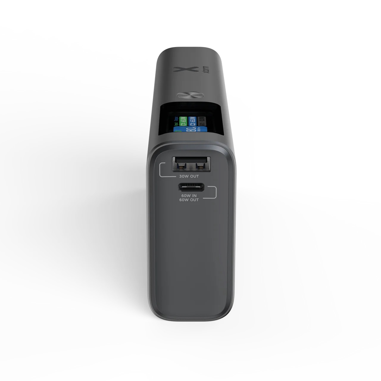 (100W) 20000mAh Nova Pro USB A / 2x USB C Powerbank Fast Charge Ladegerät (XNP200) - Grau