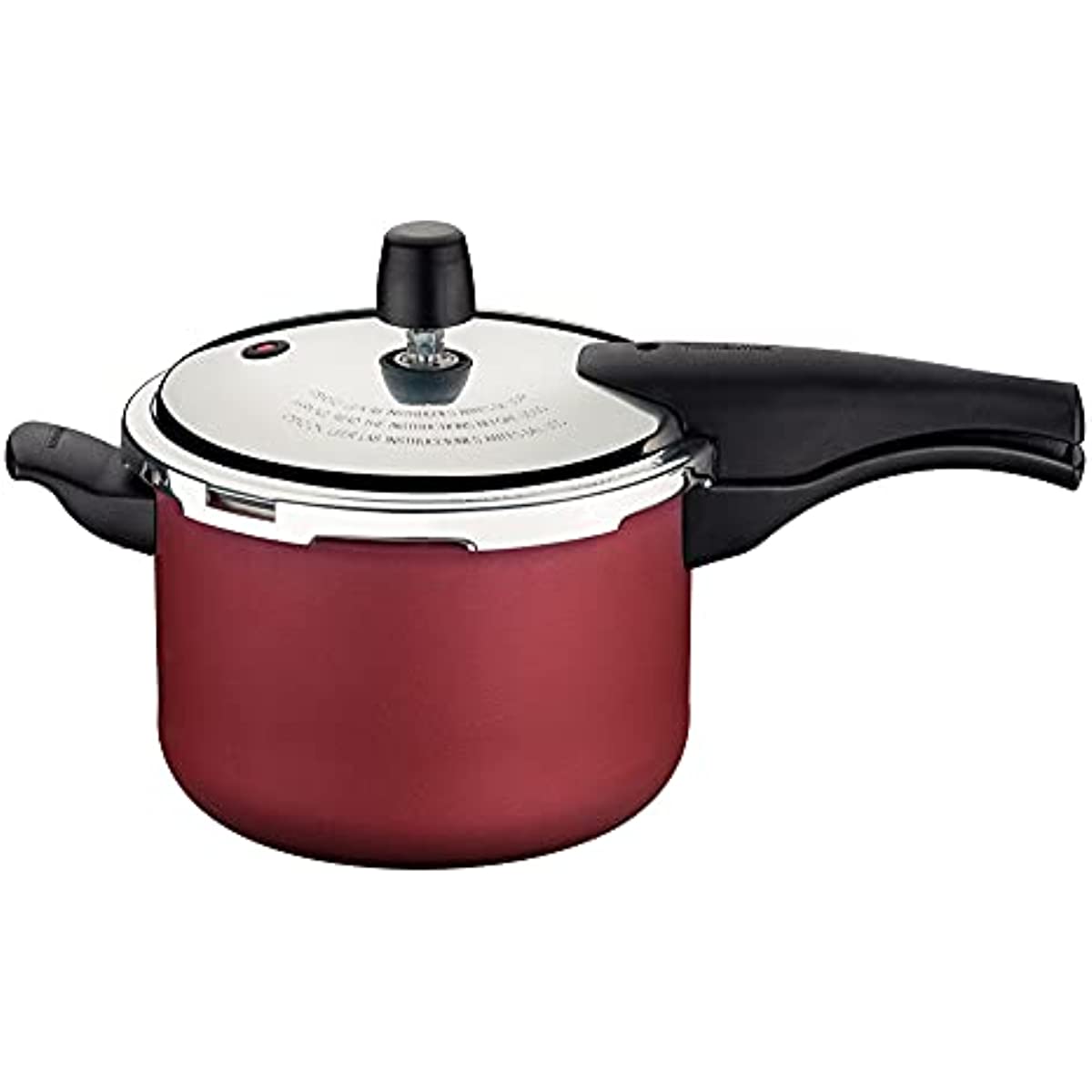 Tramontina Vancouver 20582720 Panela de Press&atilde;o com Revestimento Interno e Externo de Antiaderente Starflon Max, 20 cm e 4,5 L, Vermelho (Red Aluminium)