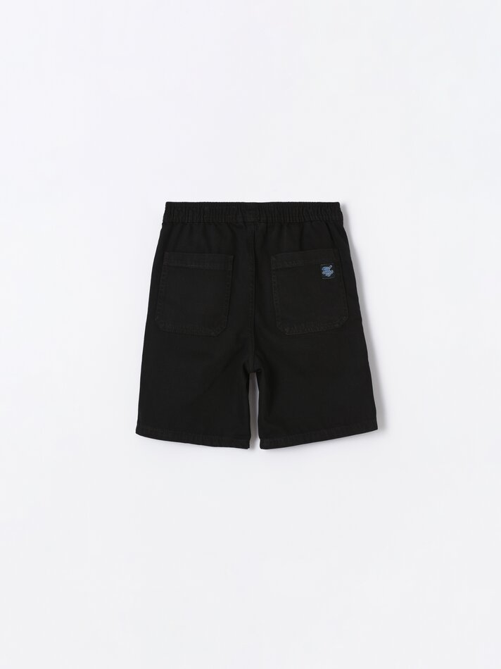 Bermuda jogger jeans - Marengo