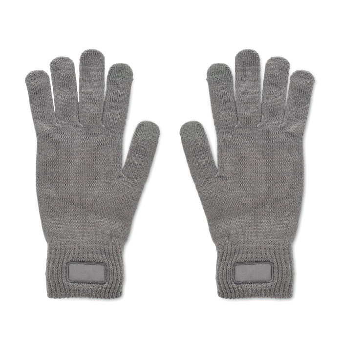 GiftRetail MO2399 - HANDNIT Gants tricotés en RPET
