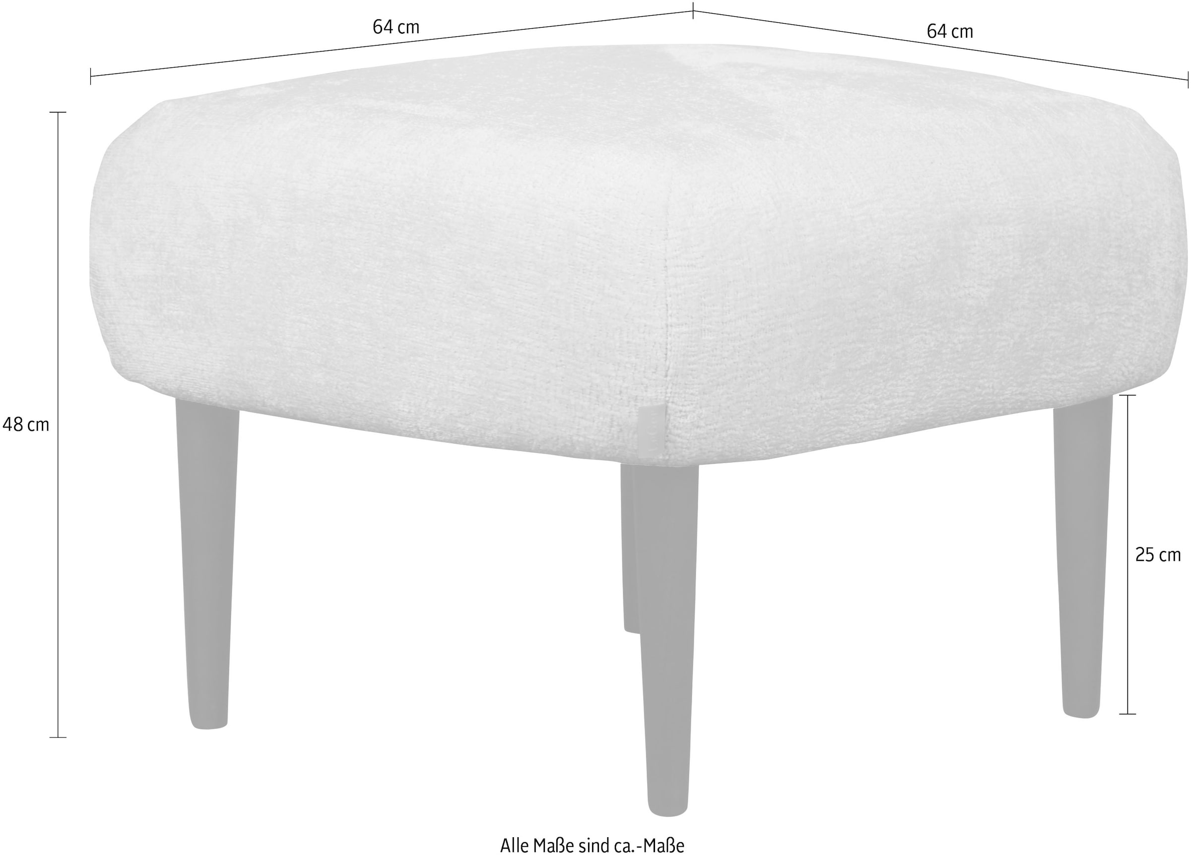 LeGer Home by Lena Gercke Polsterhocker »Dinah« passend Zum Sessel 