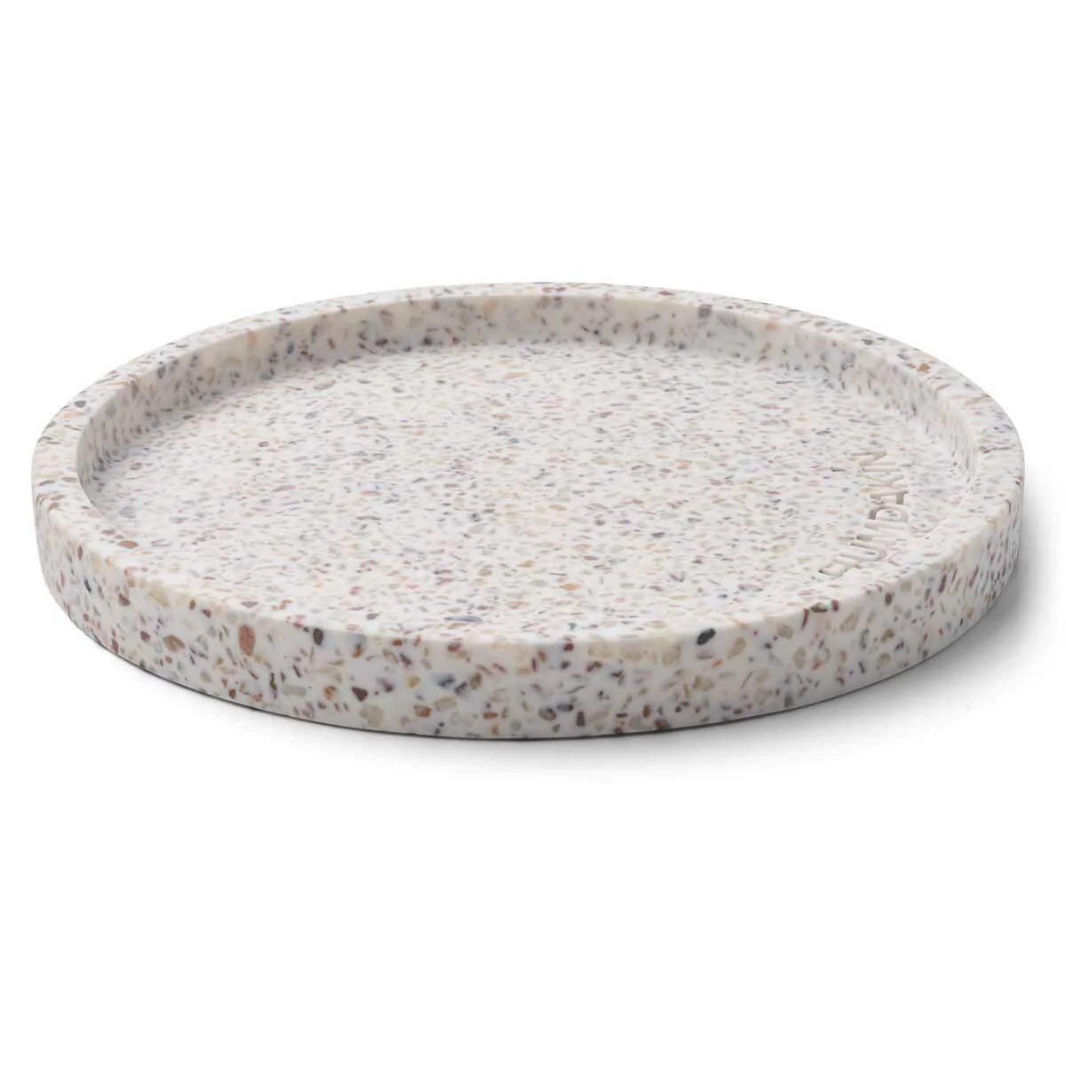 Humdakin  Terrazzo rund bakke - natural