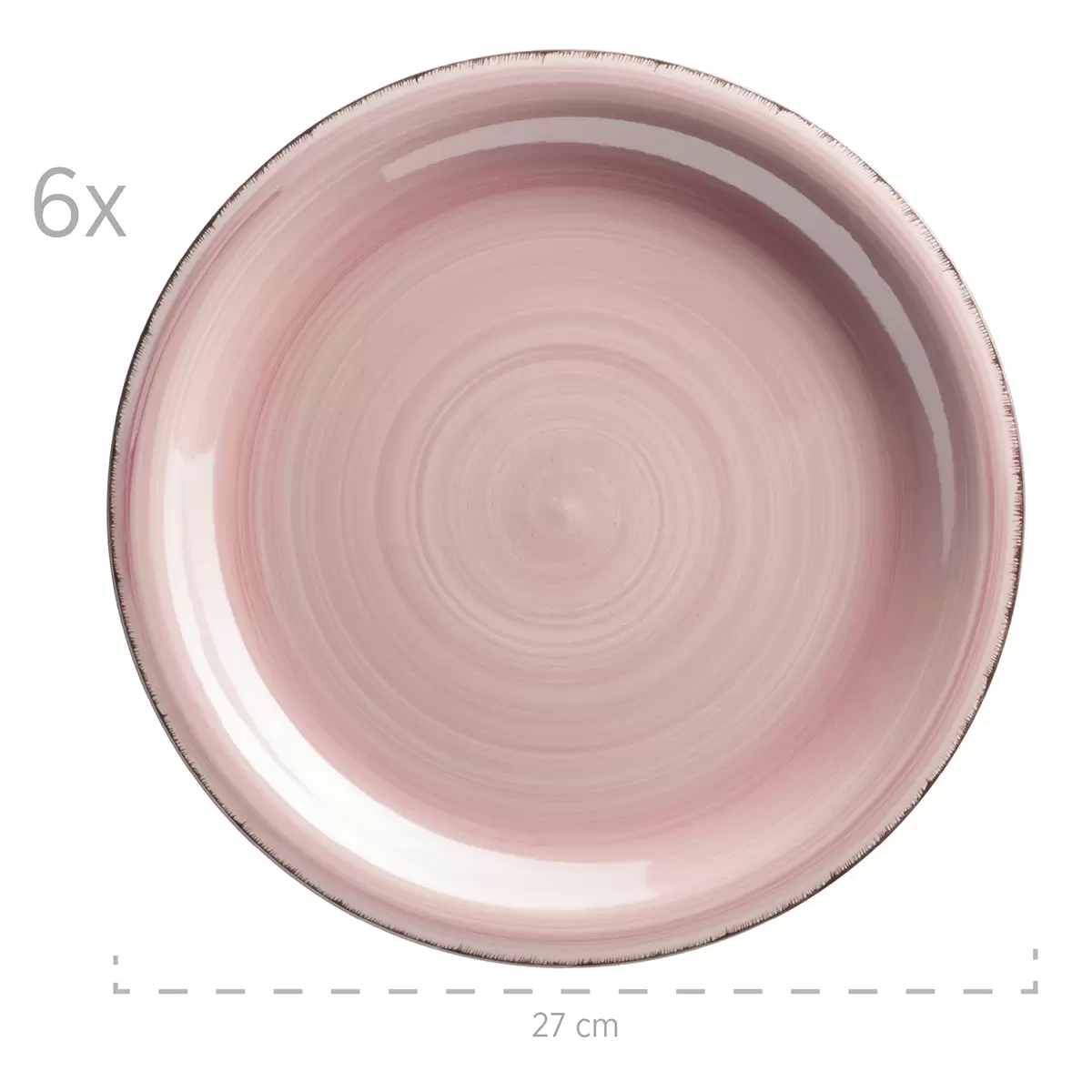 Tafelservice 12-tlg. LUMACA Rosa