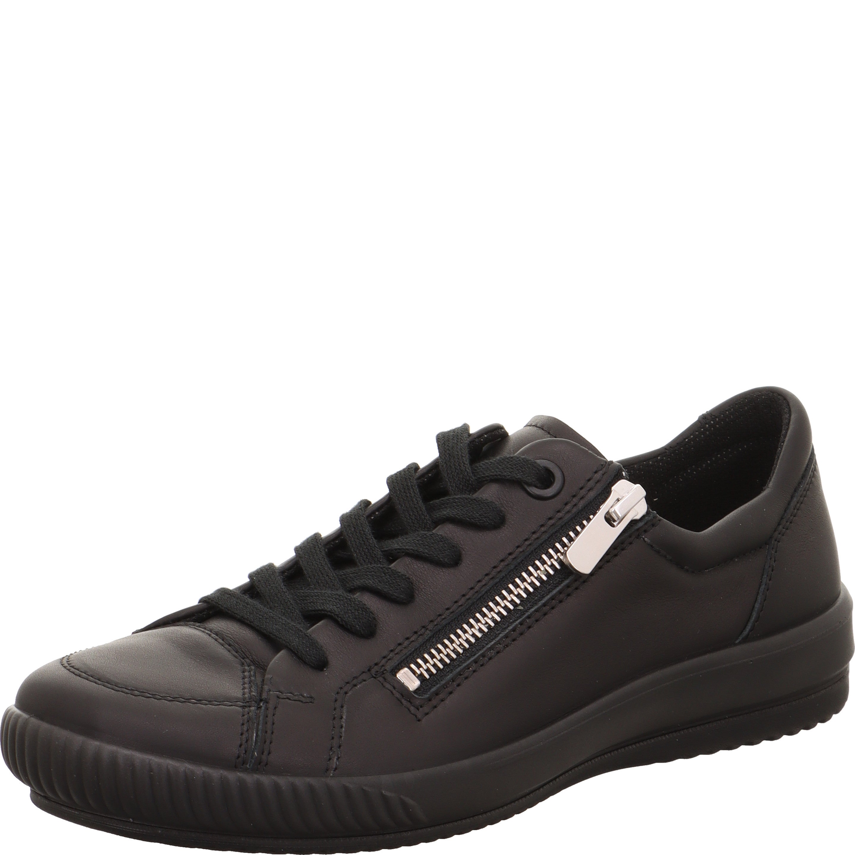 legero TANARO 5.0 Damen  Sneaker low mit Reißverschluss - Farbe: Schwarz - Größe: 4
