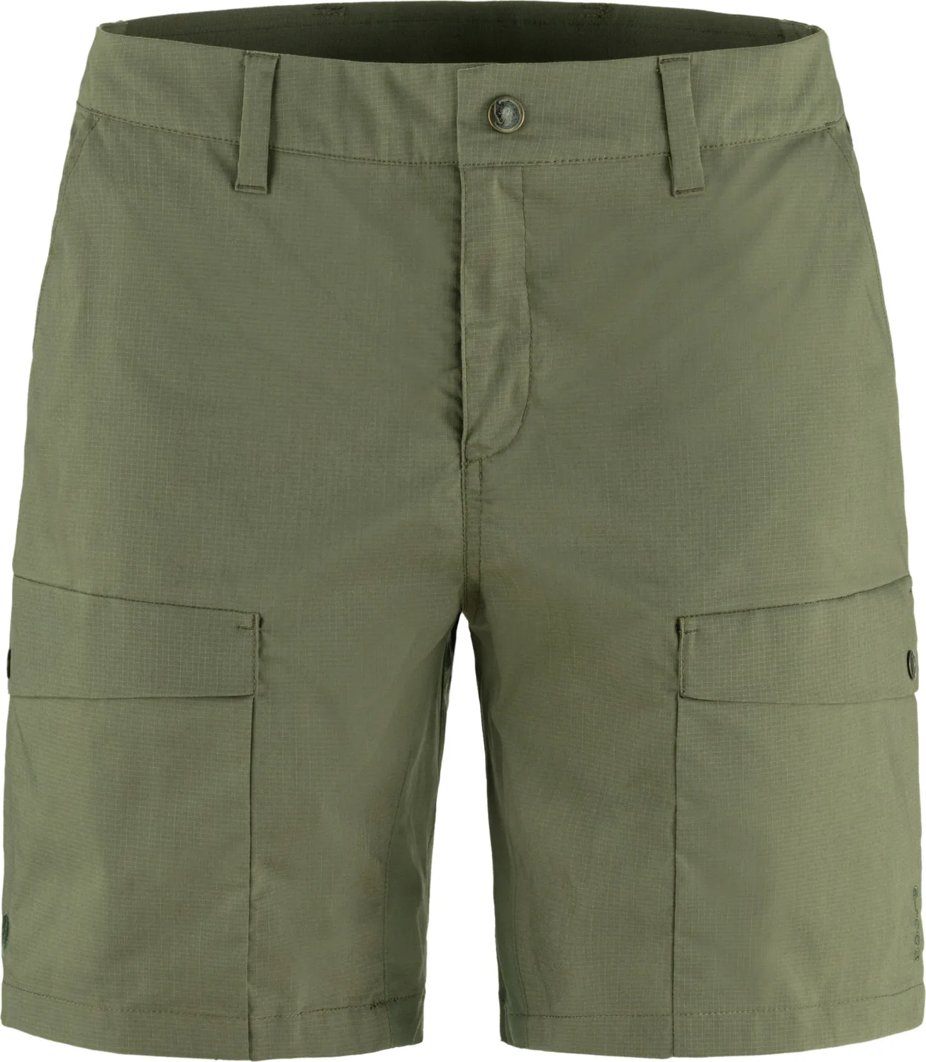 Fjällräven Women's Abisko Hybrid Trail Shorts Laurel Green